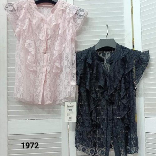Блузка MMC clothes (44-48) 1972 black (лето) MMC clothes 1972 black