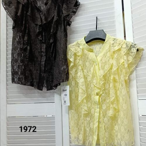 Блузка MMC clothes (44-48) 1972 brown (лето) MMC clothes 1972 brown