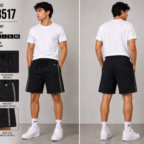 Шорты MMC clothes (48-54) 3517 black (лето) MMC clothes 3517 black
