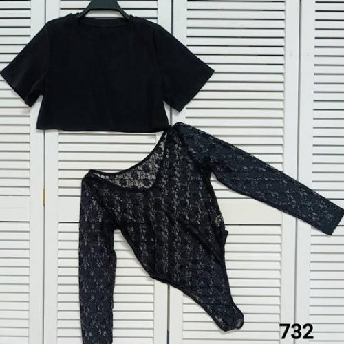 Комплект MMC clothes (42-46) 732 black (лето) MMC clothes 732 black