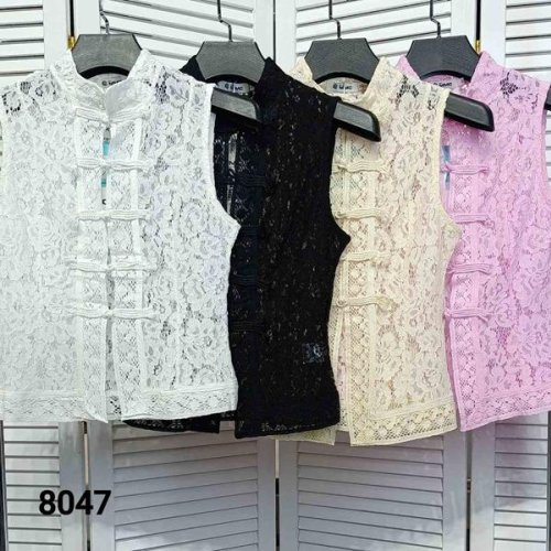 Блузка MMC clothes (42-48) 8047 white (лето) MMC clothes 8047 white