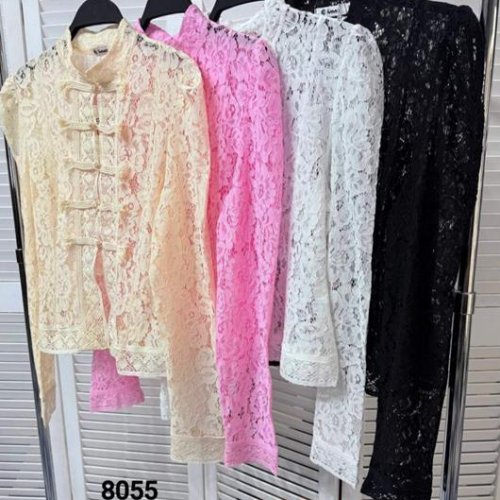 Блузка MMC clothes (42-48) 8055 black (лето) MMC clothes 8055 black