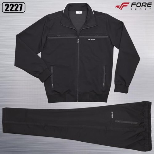 Костюм спорт AZT (M-3XL) AZ709-2227 black (деми) AZT AZ709-2227 black