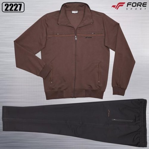 Костюм спорт AZT (M-3XL) AZ710-2227 brown (деми) AZT AZ710-2227 brown