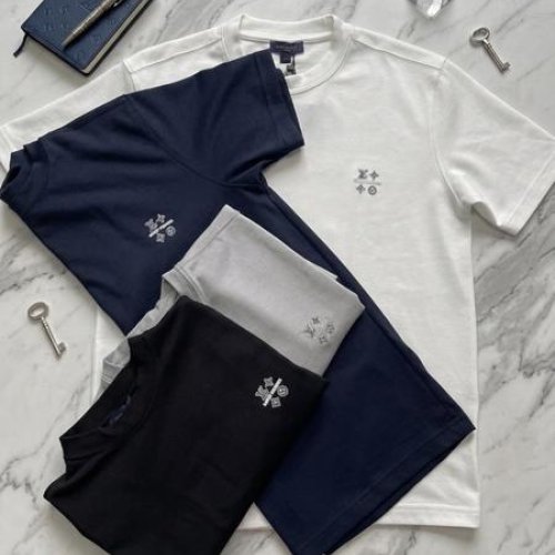 Футболка Moranny (S-2XL) MK1654 navy (лето) Moranny MK1654 navy