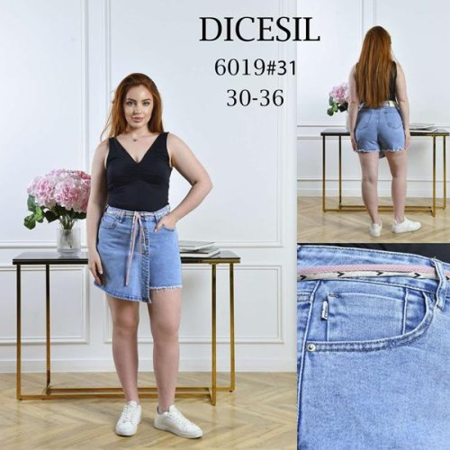 Юбка-шорты Leen (30-36) 6019 l.blue (лето) Leen 6019 l.blue