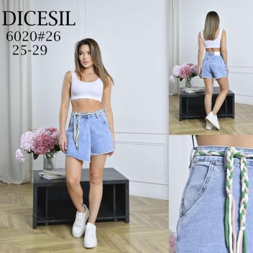 Юбка-шорты Leen (25-29) 6020 l.blue (лето) Leen 6020 l.blue