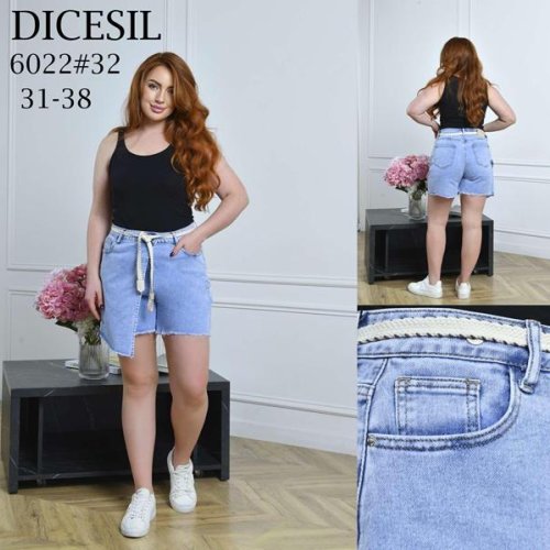 Юбка-шорты Leen (31-38) 6022 l.blue (лето) Leen 6022 l.blue