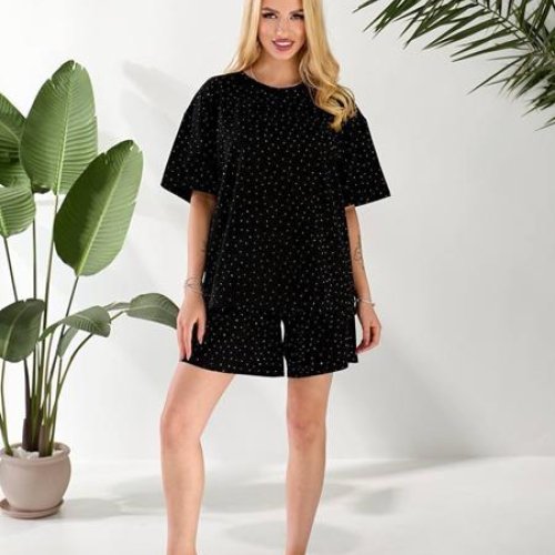 Костюм Lelis (44-54) 1046 black (лето) Lelis 1046 black