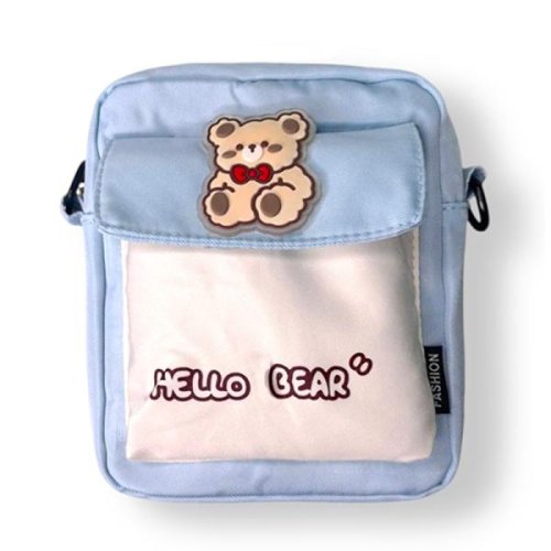 Сумка Luna-bag (20-16-6) 25-576 l.blue (деми) Luna-bag 25-576 l.blue
