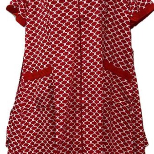 Халат Cotpark (6XL-8XL) 550-2789 red (лето) Cotpark 550-2789 red