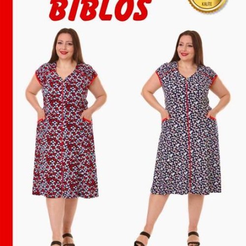 Халат Cotpark (7XL-9XL) 540-1248 red (лето) Cotpark 540-1248 red