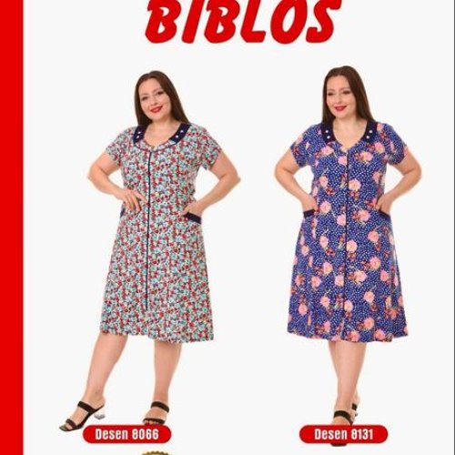 Халат Cotpark (7XL-9XL) 567-8131 blue (лето) Cotpark 567-8131 blue