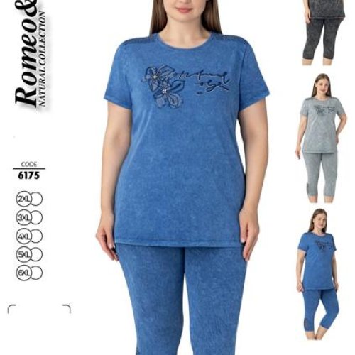 Костюм Cotpark (2XL-6XL) 6175 blue (лето) Cotpark 6175 blue