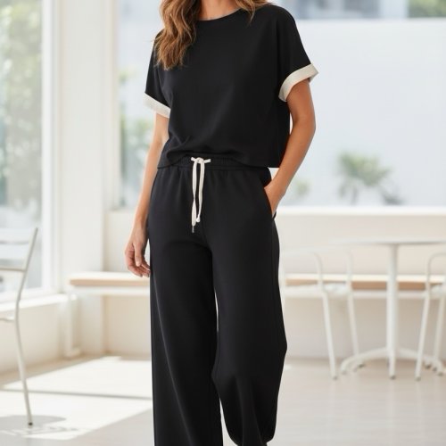 Костюм DIVO (M-XL) DV999 black (лето) DIVO DV999 black