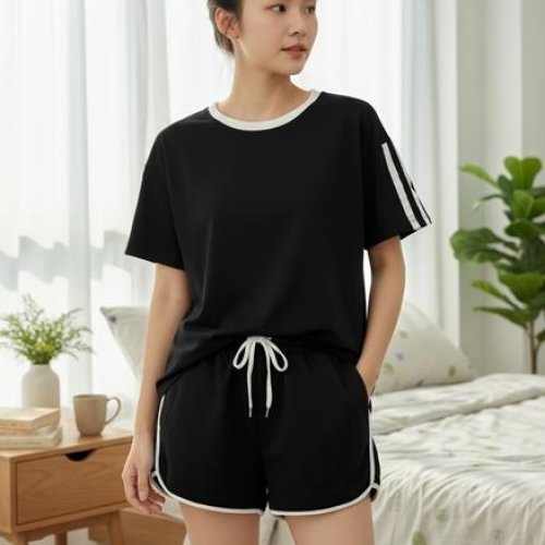 Костюм Katty (M-XL) 1081 black (лето) Katty 1081 black