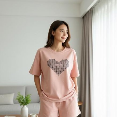 Костюм Katty (M-XL) 1082 pink (лето) Katty 1082 pink