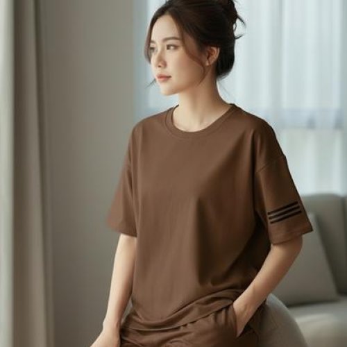 Костюм Katty (M-XL) 1084 brown (лето) Katty 1084 brown