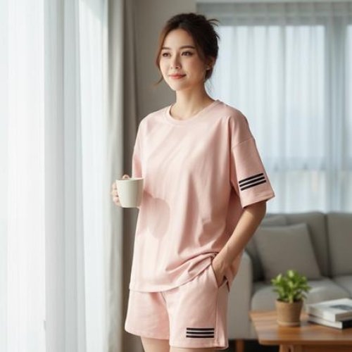 Костюм Katty (M-XL) 1084 powder (лето) Katty 1084 powder