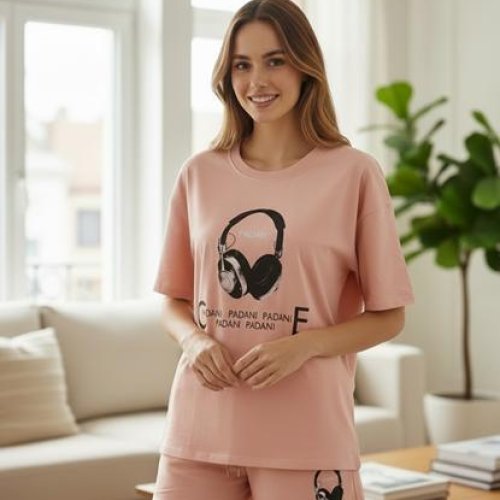 Костюм Katty (M-XL) 1085 pink (лето) Katty 1085 pink