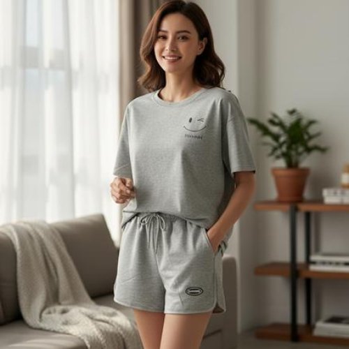 Костюм Katty (M-XL) 1086 grey (лето) Katty 1086 grey