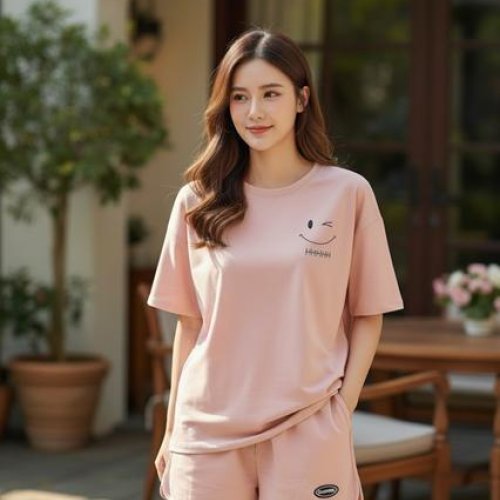 Костюм Katty (M-XL) 1086 pink (лето) Katty 1086 pink