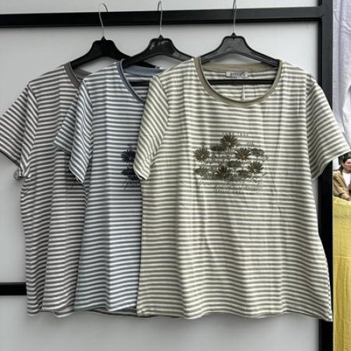 Футболка P.HEY (42-52) 6498 khaki (лето) P.HEY 6498 khaki