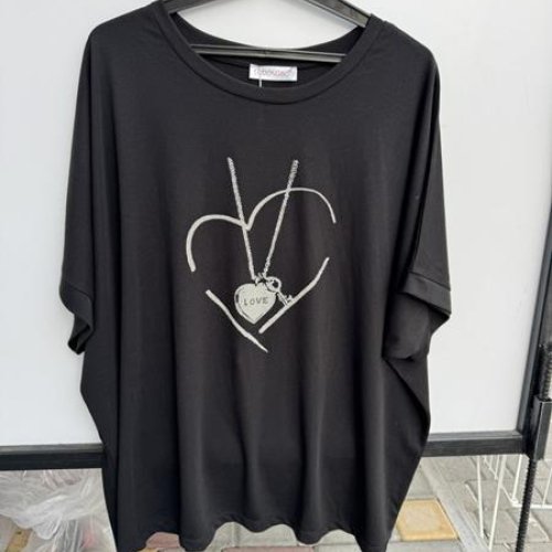 Футболка P.HEY (54-60) 6900 black (лето) P.HEY 6900 black