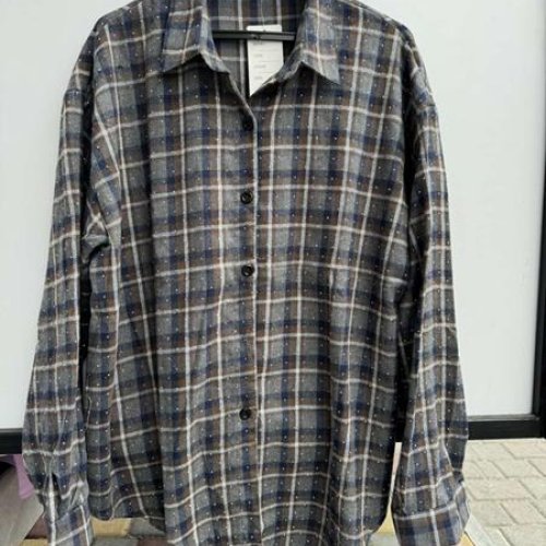 Рубашка P.HEY (3XL-6XL) 7753 grey (деми) P.HEY 7753 grey
