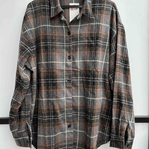 Рубашка P.HEY (3XL-6XL) 7753-1 grey (деми) P.HEY 7753-1 grey