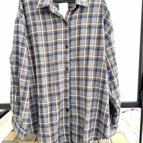 Рубашка P.HEY (3XL-6XL) 7753-3 grey (деми) P.HEY 7753-3 grey