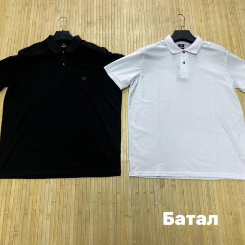Футболка Navas (XL-5XL) NW2031 black (лето) Navas NW2031 black