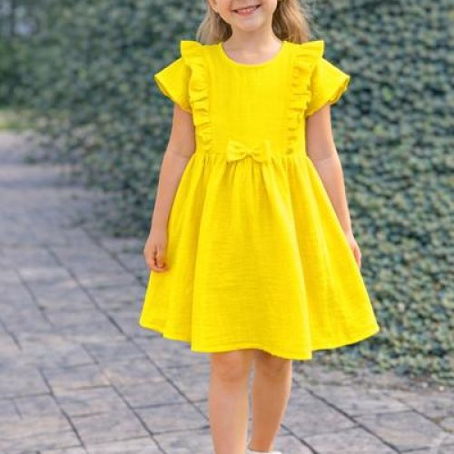 Платье Fili kids (116-128) FK1810 yellow (лето) Fili kids FK1810 yellow