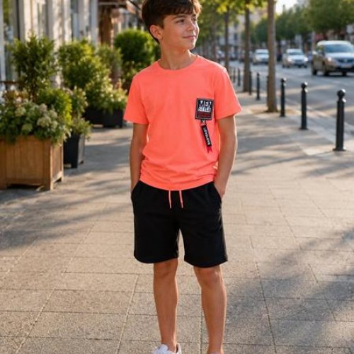 Костюм Fili kids (6-14) FK1824 coral (лето) Fili kids FK1824 coral