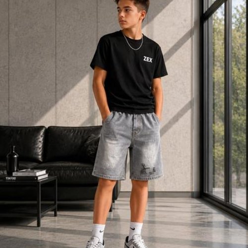 Шорты Fili kids (5-7) FK1859 grey (лето) Fili kids FK1859 grey