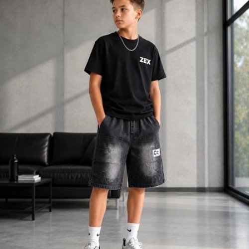 Шорты Fili kids (5-7) FK1861 black (лето) Fili kids FK1861 black