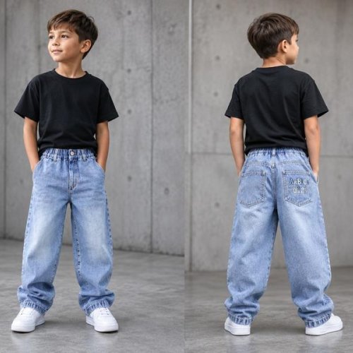 Джинсы Fili kids (5-7) FK1863 l.blue (деми) Fili kids FK1863 l.blue