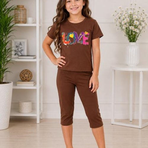 Костюм Fili kids (2-8) FK1864 brown (лето) Fili kids FK1864 brown