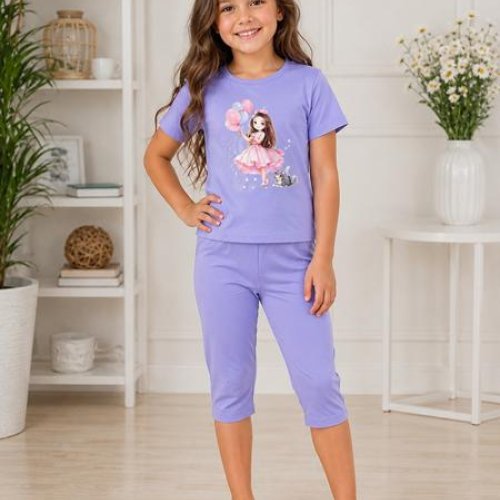 Костюм Fili kids (2-8) FK1867 lilac (лето) Fili kids FK1867 lilac
