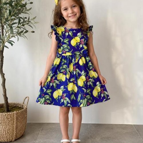 Платье Fili kids (104-116) FK1878 navy (лето) Fili kids FK1878 navy