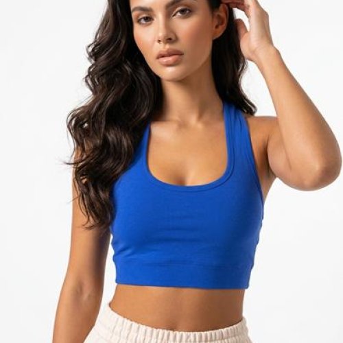 Топ Sport style (S-2XL) 5 blue (лето) Sport style 5 blue
