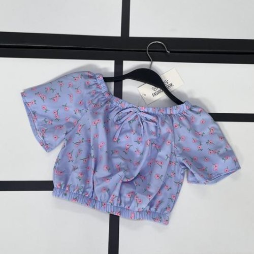 Топ Kosmy (128-152) 578 l.blue (лето) Kosmy 578 l.blue