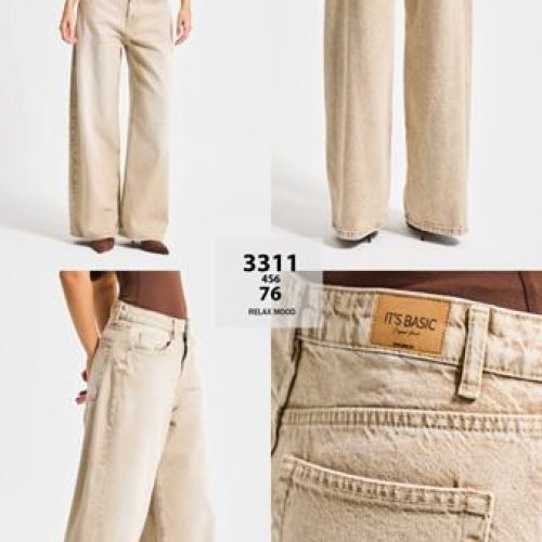 Джинсы Ruxa (34-42) 3311-4-76 beige (деми) Ruxa 3311-4-76 beige