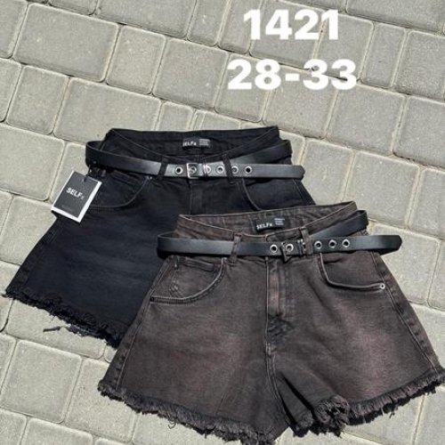 Шорты Ruxa (28-33) 1421 black (лето) Ruxa 1421 black