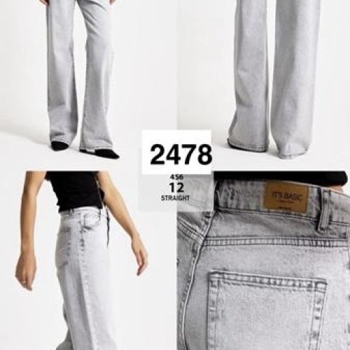 Джинсы Ruxa (34-42) 2478-4-12 l.grey (деми) Ruxa 2478-4-12 l.grey