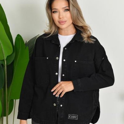 Куртка Ruxa (S-L) 1488 black (деми) Ruxa 1488 black