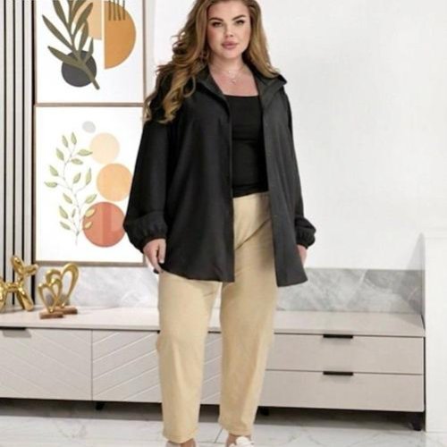 Рубашка BAT (50-60) 346-4 black (деми) BAT 346-4 black
