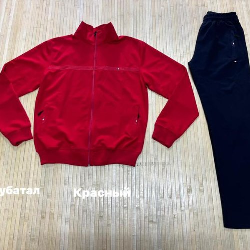 Костюм спорт Navas (L-3XL) NW1603 red (деми) Navas NW1603 red