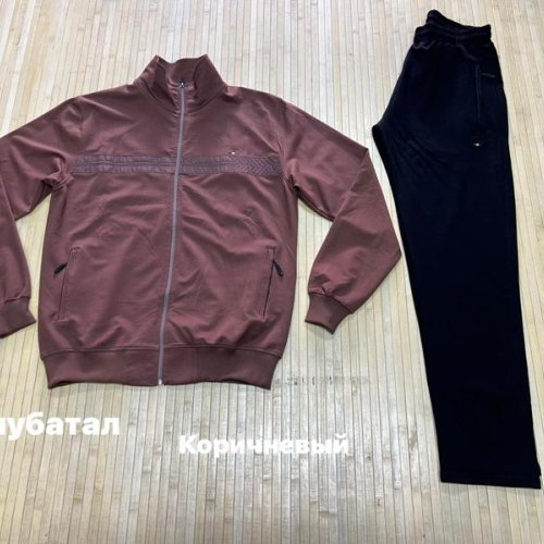 Костюм спорт Navas (L-3XL) NW1604 brown (деми) Navas NW1604 brown
