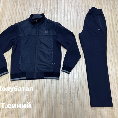 Костюм спорт Navas (L-3XL) NW1635 navy (деми) Navas NW1635 navy